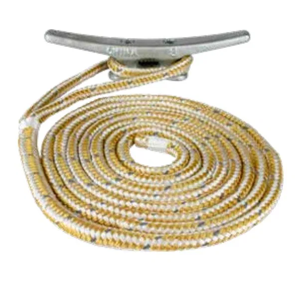 302116015G/WT-1 – SEA DOG Dock Line, Double Braided Abrasion/ Mildew/ Oil/ Rot/ UV Rays Protection 2045 Pounds Workin...